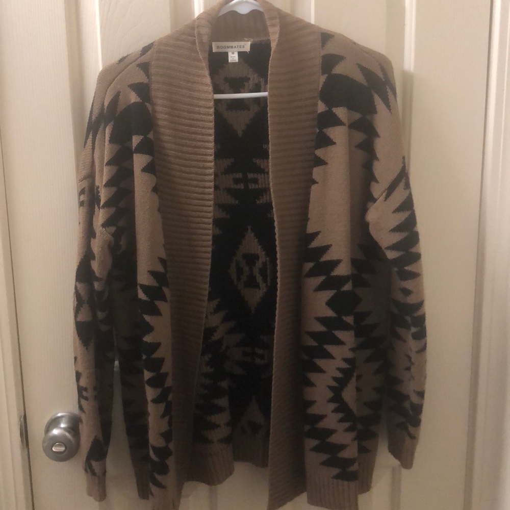 Aztec print Cardigan